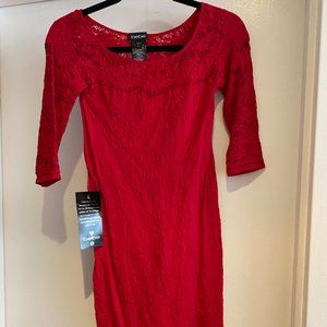 bebe Red Dress